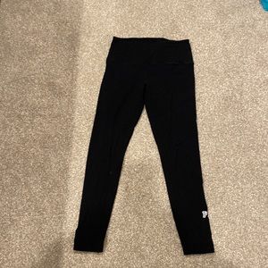 VS Pink: Black Yoga leggings, Sz M